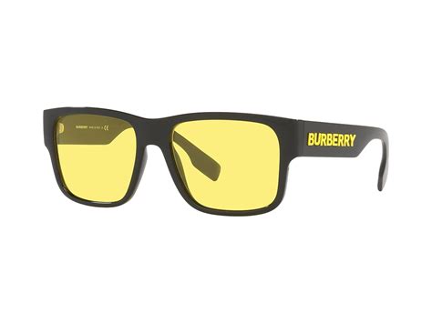 burberry yellow lens|eyeglasses Burberry glasses on face.